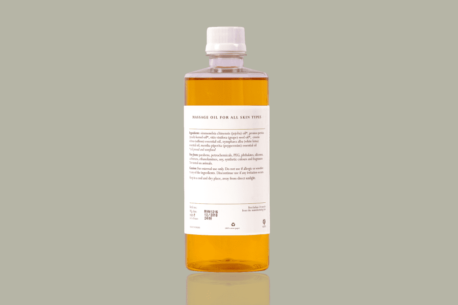 Massage Oil SLP 500ml-b